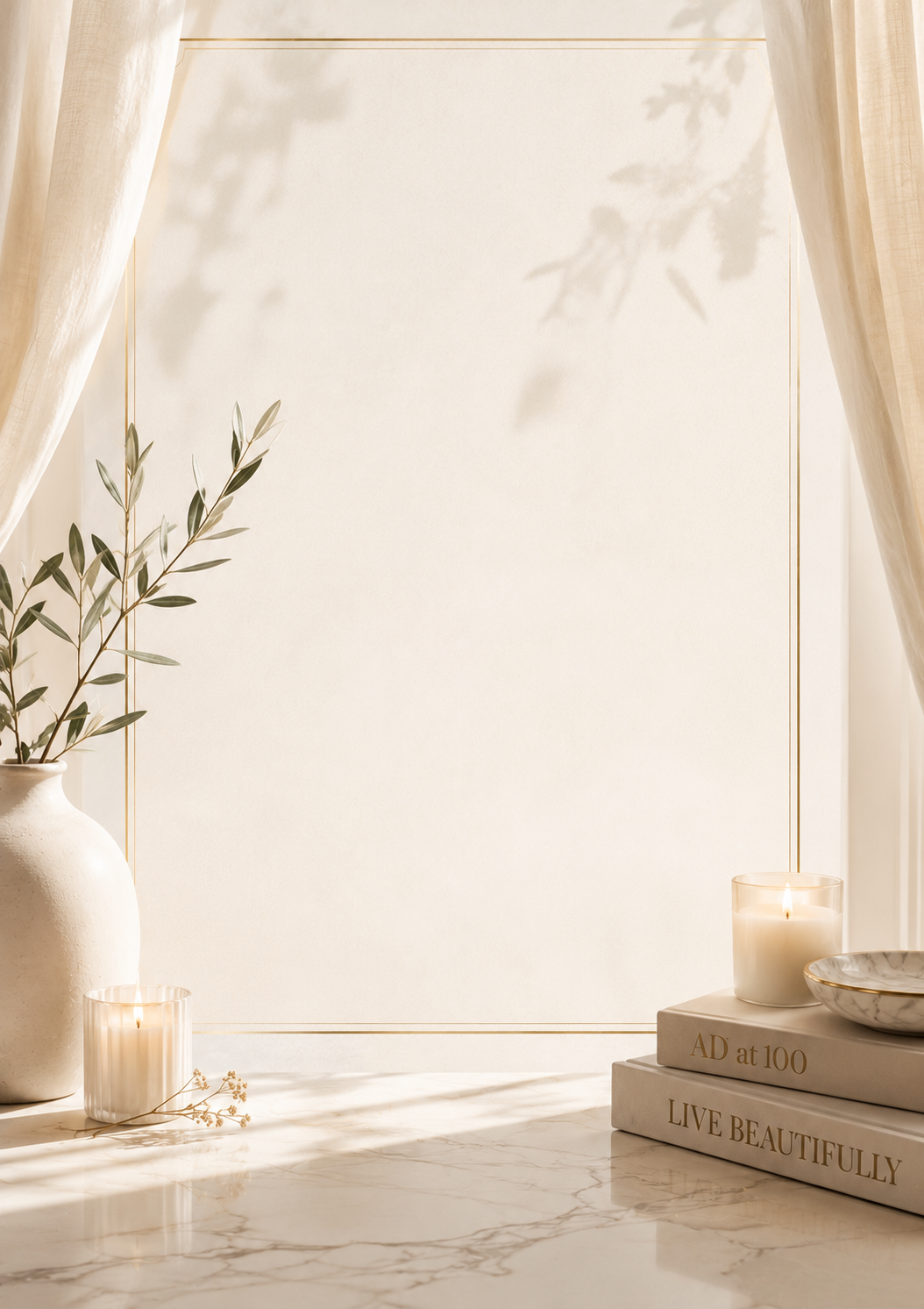 Minimalist Elegance invitation template preview